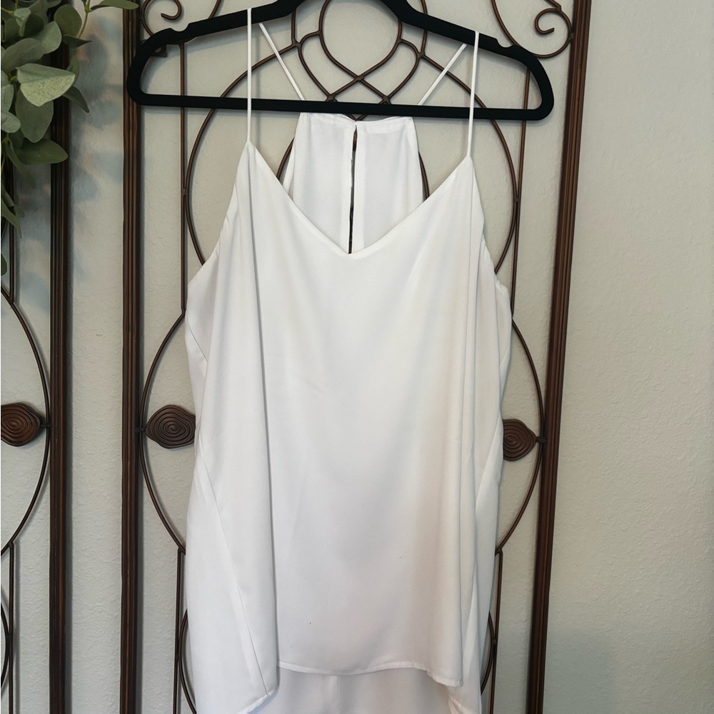 Express White Downtown Camisole Top